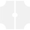 Ekena Millwork Haus Architectural Grade PVC Contemporary Ceiling Medallion, Two Piece, 20"OD x 3"ID x 6 1/2"C x 1"P CMP20HS2-03000 - alternate 3